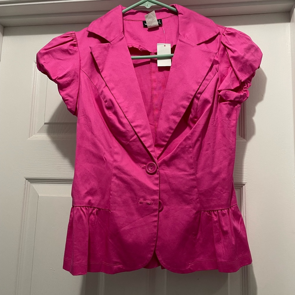 Womens pink top